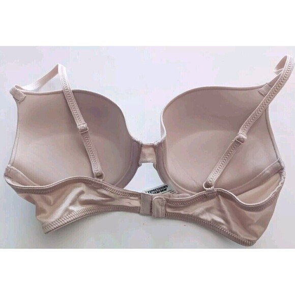 Maidenform Bra Size 36B 05101 Self Expressions Push-Up Demi Bra Nude Beige - Picture 2 of 9